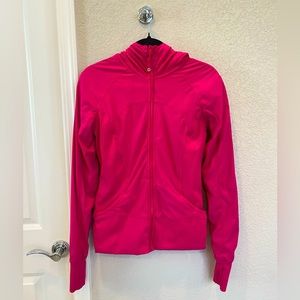 Pink Lululemon Define Reversible Hooded Jacket, Size 8